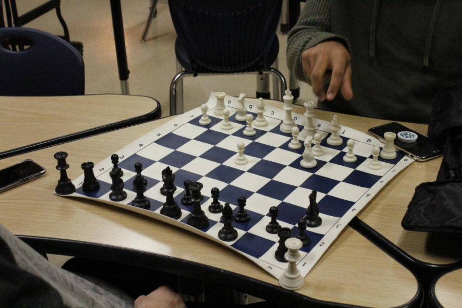 Chess Club. photo by Morgan Clark 