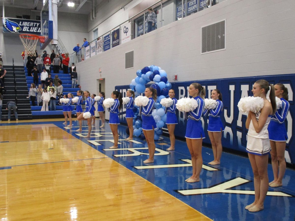 Courtwarming 2026 cheerleaders